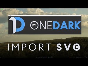TUTORIAL - Import SVG Images Without Deformation [ PySide Or PyQt ] [ MODERN GUI ]