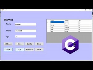 C# Tutorial - Connect SQL server database with Visual Studio C# with source code