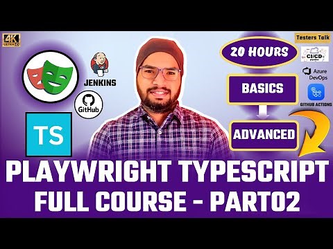#2 Advanced Playwright TypeScript Tutorial Full Course 2025 | Playwright Automation Tutorial