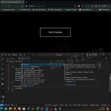 🔥 Create a Stylish Download Button Using Pure CSS & HTML