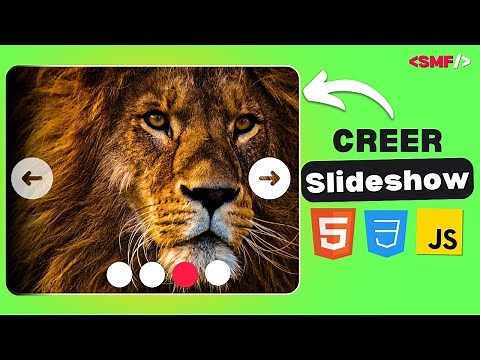 Créer Un Carrousel (Slider) En HTML, CSS, JS