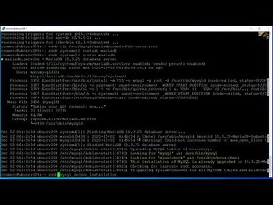 Install MariaDB - Ubuntu Server 20.04