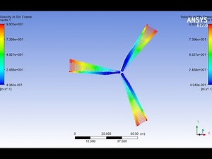 Wind Turbine Blade CFD Analysis