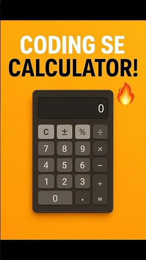 I Made a CALCULATOR Using Python 🔥