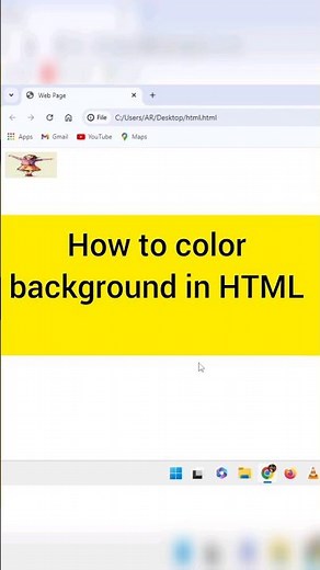 How to color Background in HTML #webdesigning