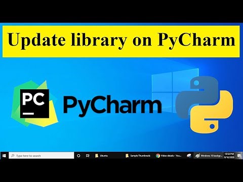 How to Update any Python library on PyCharm IDE