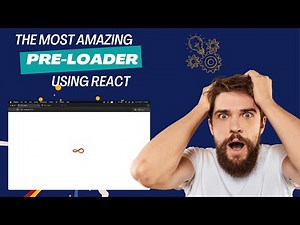 How To Make Website Preloader Using ReactJs | Page Loading, Website Loading Animation | #react #css