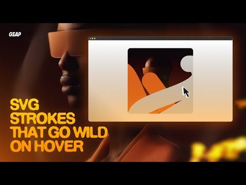 SVG Paths Go Rogue and Dominate This Image Hover Effect (GSAP)