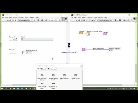 String to Byte Array Function Class recording Video (day 24)