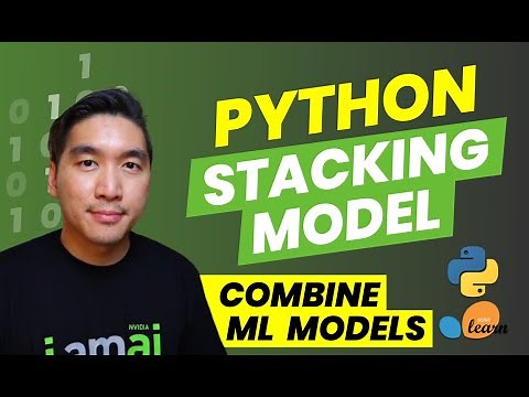 How to stack machine learning models in Python