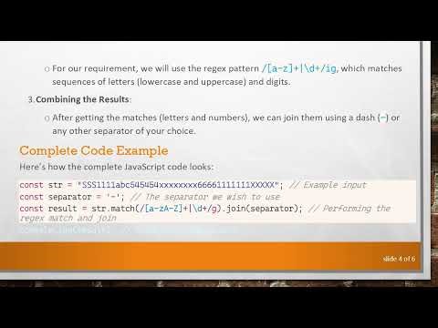How to Easily Insert Dash Between Numbers and Text in JavaScript
