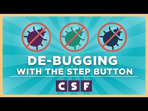 CS Fundamentals: Debugging with the Step Button (Course A)