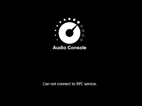 Realtek audio console not opening solved !!! / Can not connect to RPC Service 🇺🇦