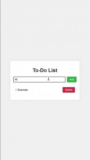 To-Do List App with HTML, CSS & JavaScript