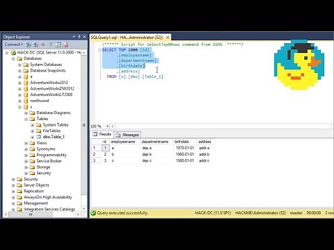 SQL basics and creating a simple database - SQL tutorial for beginners