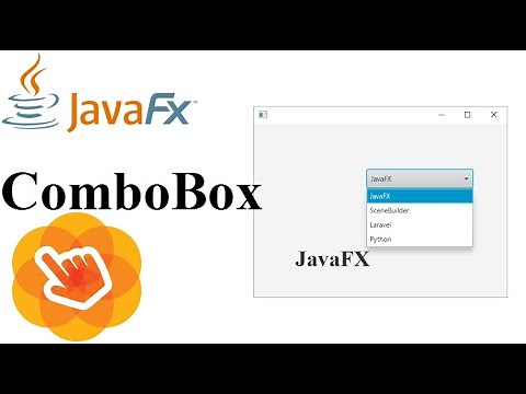 JavaFX Scene Builder Tutorial 36 ComboBox