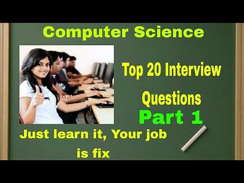 Top 20 Technical interview questions and answers for Computer Science Engineering