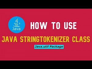 StringTokenizer in java| class StringTokenizer