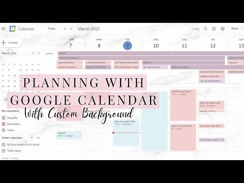 The ULTIMATE Google Calendar Planner System For EVERYTHING | TUTORIAL