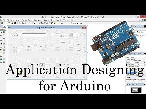 Visual Basic and Arduino Part #1: Basics, text boxes, labels , timers