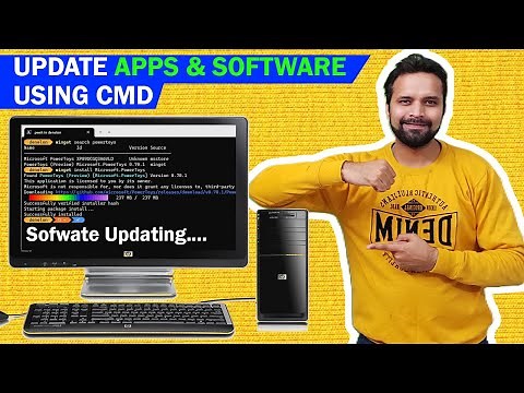 🤩 Update Apps and Software using CMD in Windows
