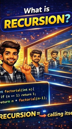 Recursion Explained Simply (With Easy Example)