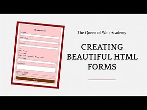 Build a Beautiful HTML Form with CSS | Complete Guide for Beginners