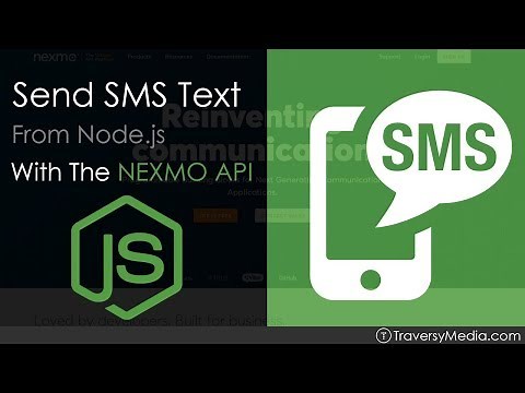 Send SMS Text Messages From Node.js