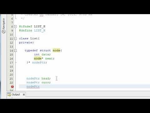 Creating a Linked List Project in C++ Part 1