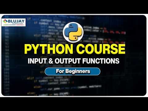 Part-9 | Most Beginners Get Python Input & Output Wrong – Here’s Why