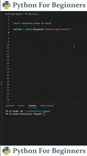 How To Send Automated Emails Using Python | Python For Beginners