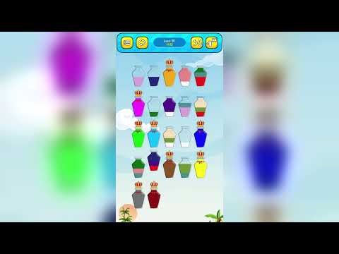 Water Sort Puzzle Level 191 - Full Solution & Walkthrough (Liquid Sort)