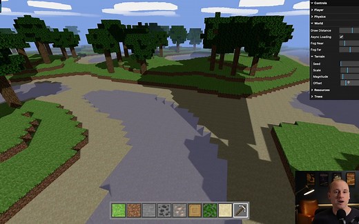 Learn to Build Minecraft in JavaScript __ Part 1_ Demo & Scene Setup