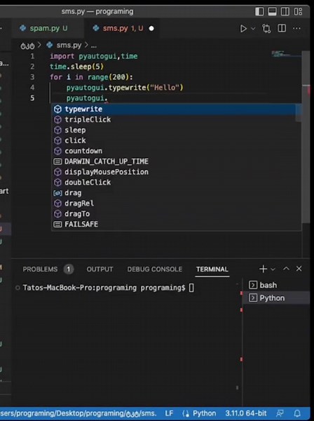 #time #module #python #code #programming #pyautogui #telgeram #message #send