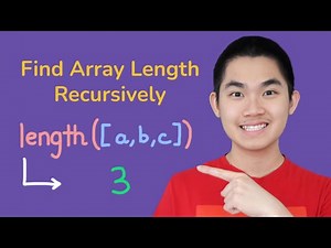 Find the Length of an Array or List Using Recursion