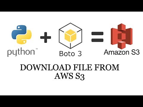 How to download files from S3 using Python | Boto3