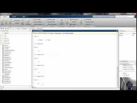 Random Numbers in Matlab