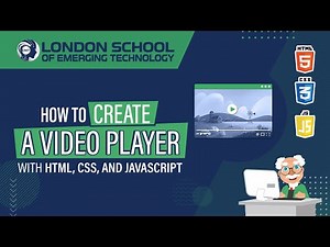 How to Create a Video Player with HTML, CSS, and JavaScript | #project #videoplayer