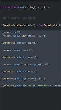 ArrayList in Java einfach erklärt! #java #coding #programming #lerncoding #arraylist #learnjava
