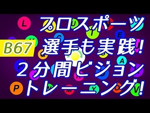 【Daily Eye Training】目指せアスリート！動体視力/周辺視野UP！vol.067
