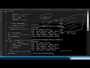 Python MySQL Tutorial | fetchone and fetchmany Method in Python | Advanced python tutorial