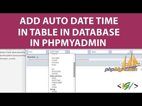 How to Add Auto Current Date Time or Year in Table MySQL Database