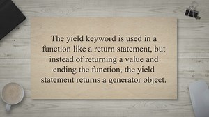 How To Yield A List In Python