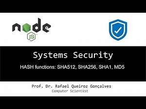 HASH functions: SHA512, SHA256, SHA1, MD5 (node.js)