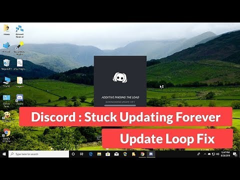 Discord : Stuck Updating Forever | Update Loop Fix