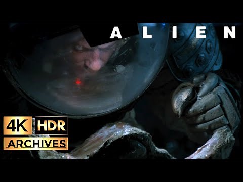Alien |4K-HDR| Kane Finds the Egg Chamber on LV426 (1979)