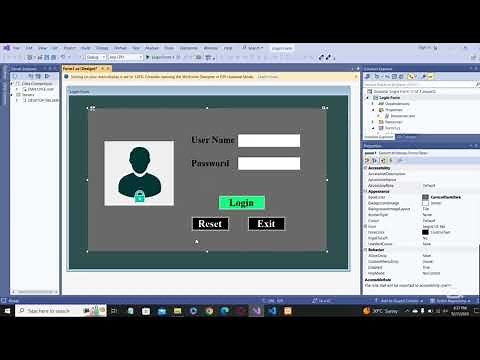 How to Make a Login Page in Visual Studio | Step-by-Step Tutorial