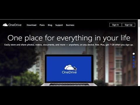 Microsoft OneDrive SkyDrive Windows Tutorial