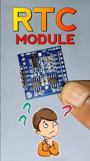 RTC Real Time Clock 😯 // DS1307 I2C IIC Module