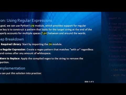 How to Perform a Case Insensitive Replace in Python: Removing Trailing Strings with Multiple Spaces